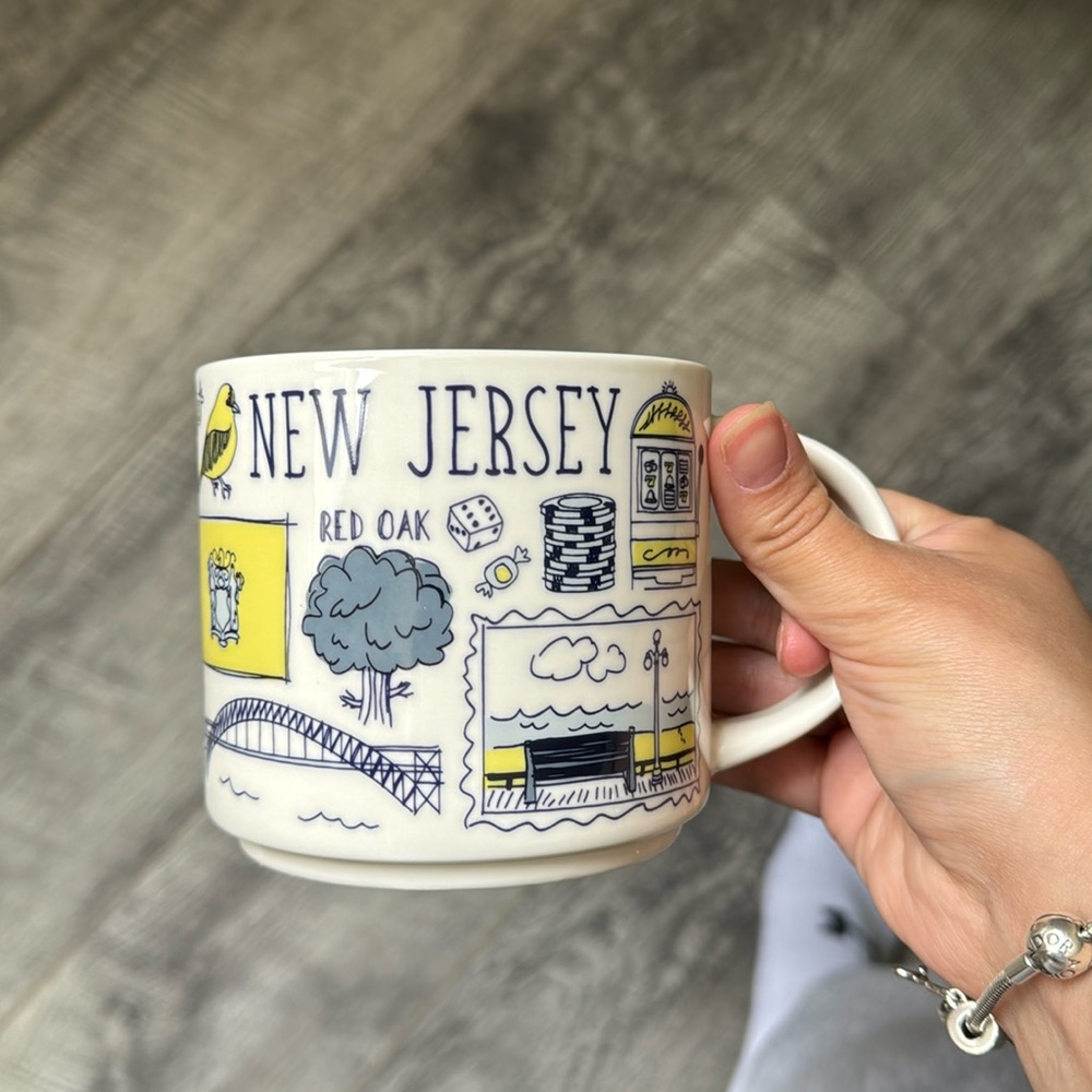 Starbucks been there series mug New Jersey